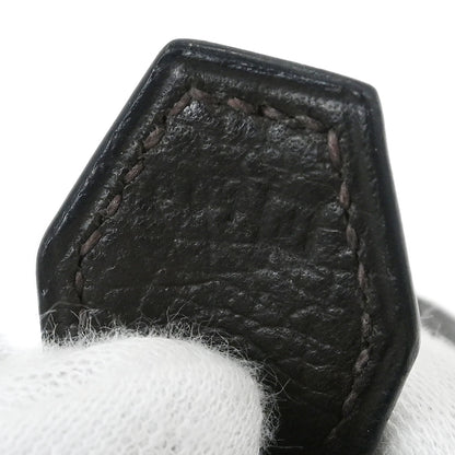 Hermes 2006 Chocolat Coromandel Bolide 31 2way Shoulder Handbag