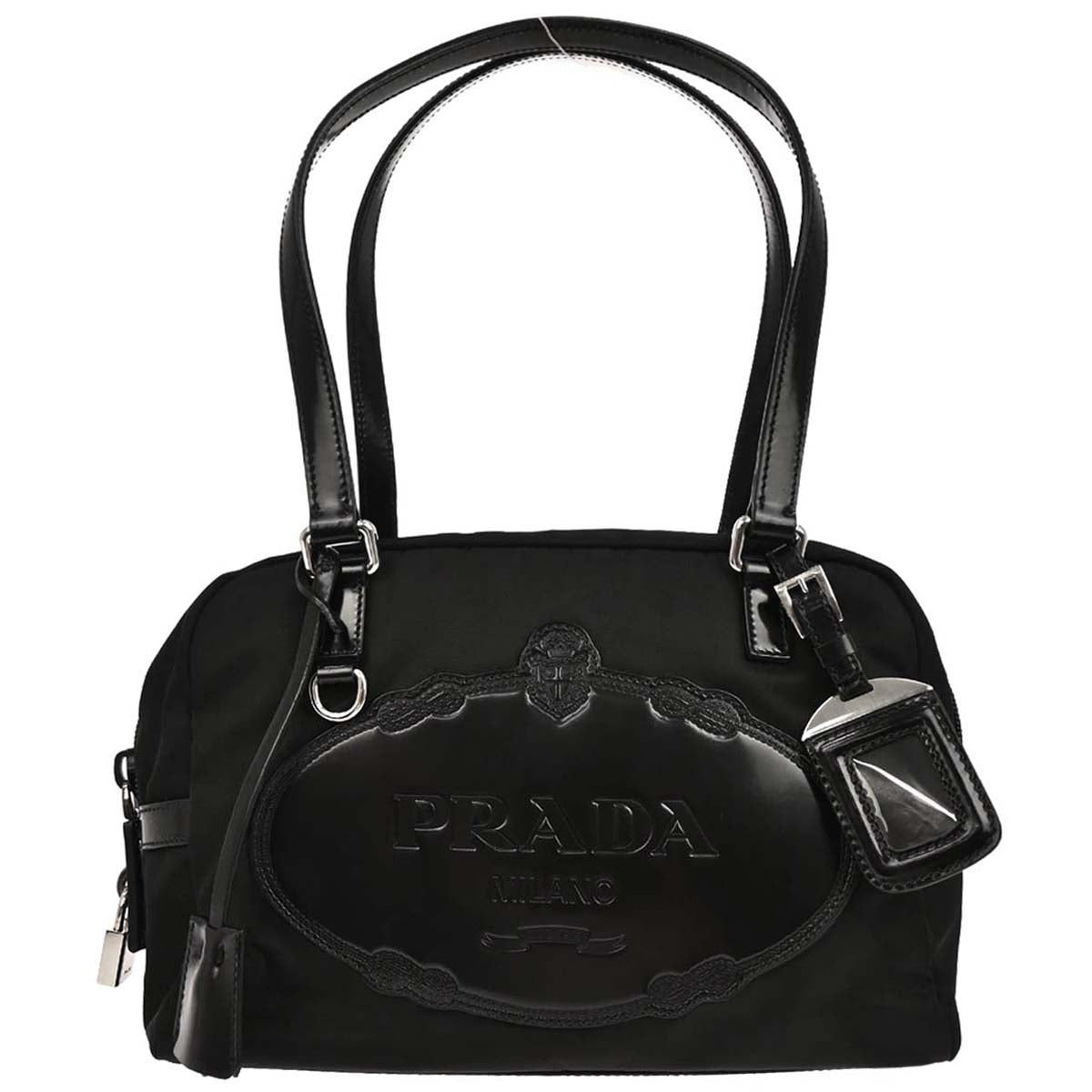 Prada Black Nylon Handbag