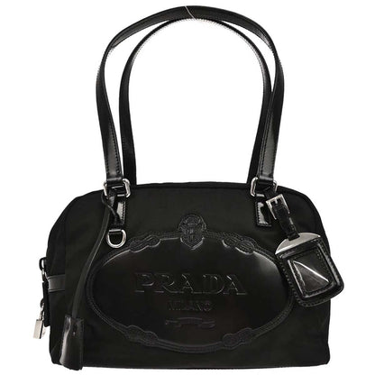 Prada Black Nylon Handbag