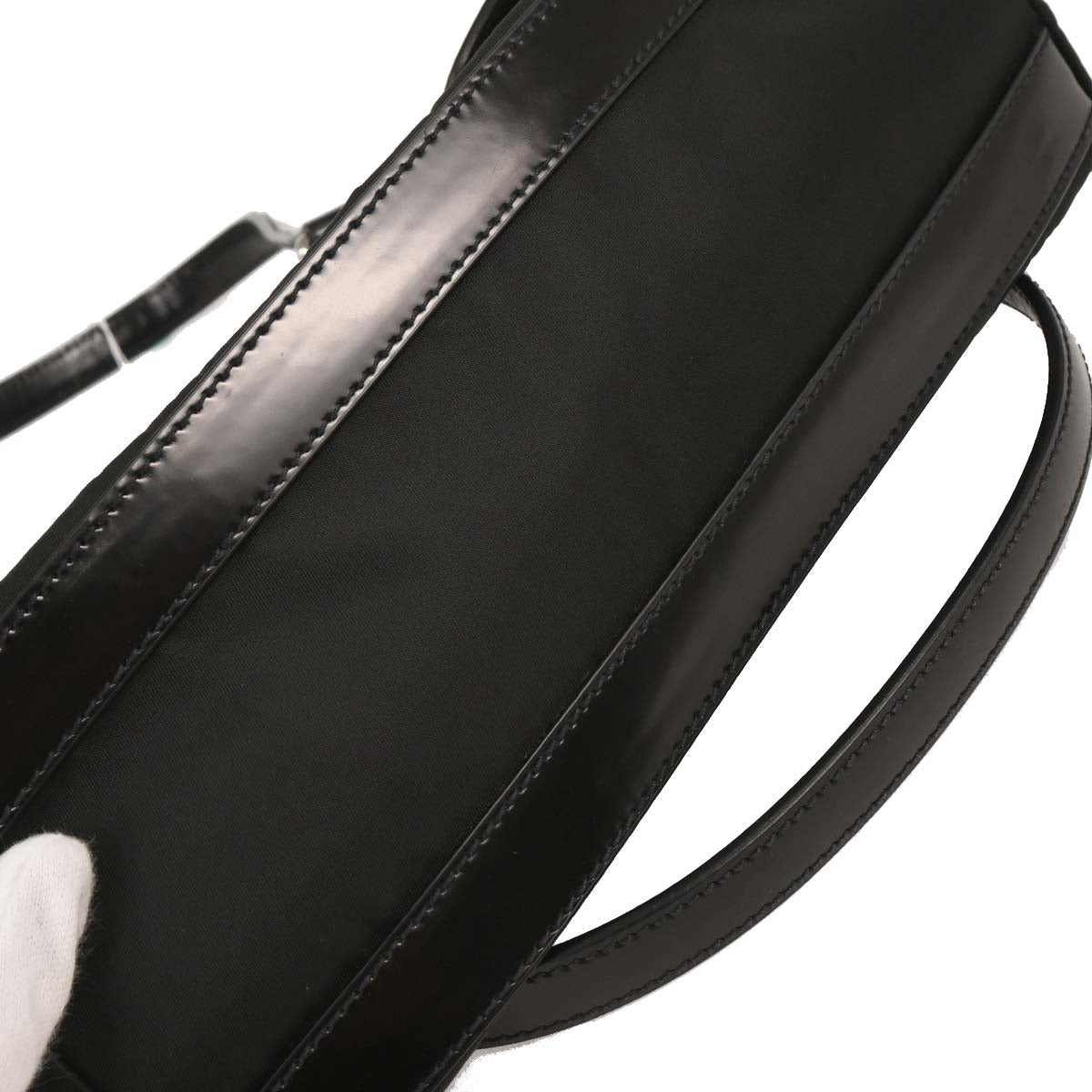 Prada Black Nylon Handbag