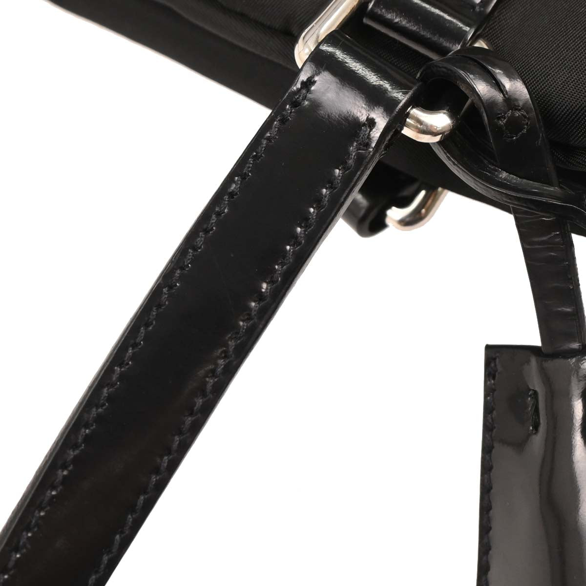 Prada Black Nylon Handbag