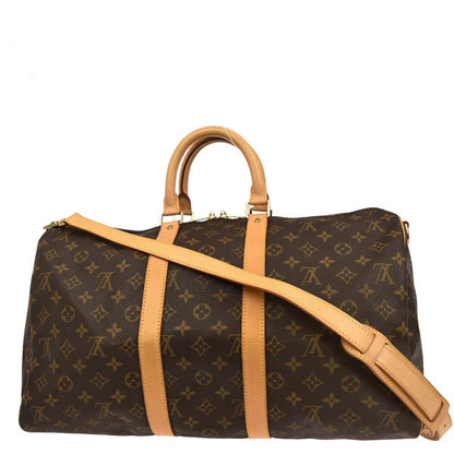 Louis Vuitton Monogram Keepall Bandouliere 45 Duffle Bag M41418
