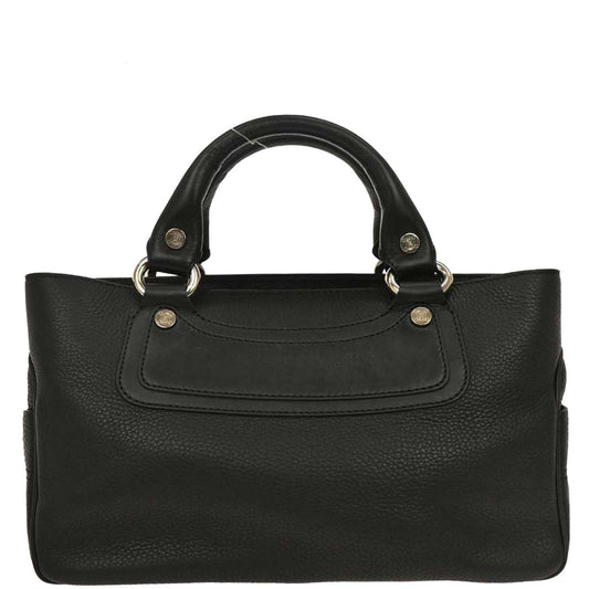 Celine Black Leather Boogie Bag Handbag
