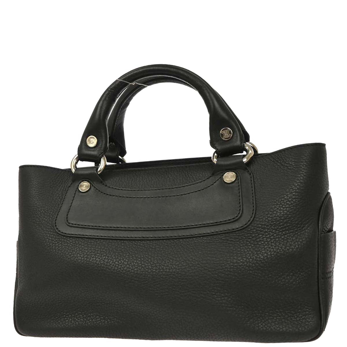 Celine Black Leather Boogie Bag Handbag