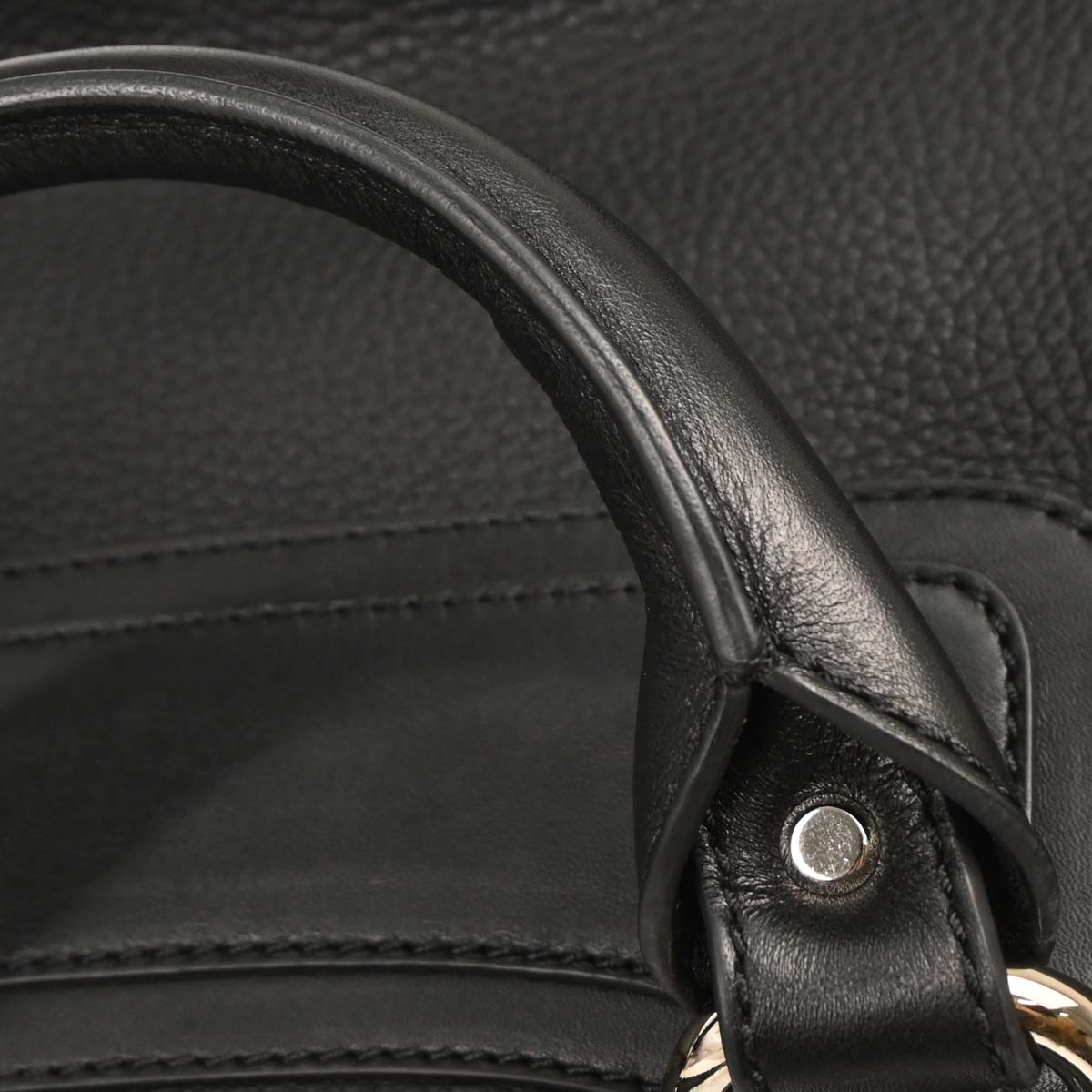 Celine Black Leather Boogie Bag Handbag