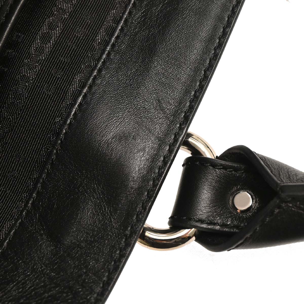 Celine Black Leather Boogie Bag Handbag