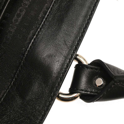 Celine Black Leather Boogie Bag Handbag