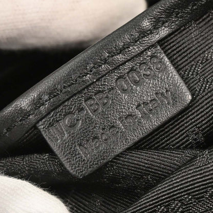 Celine Black Leather Boogie Bag Handbag