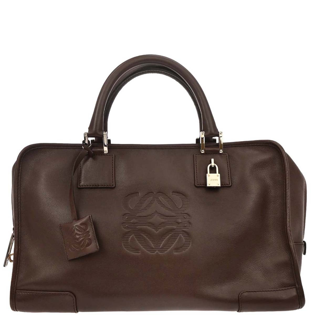 Loewe Brown Amazona 36 Handbag