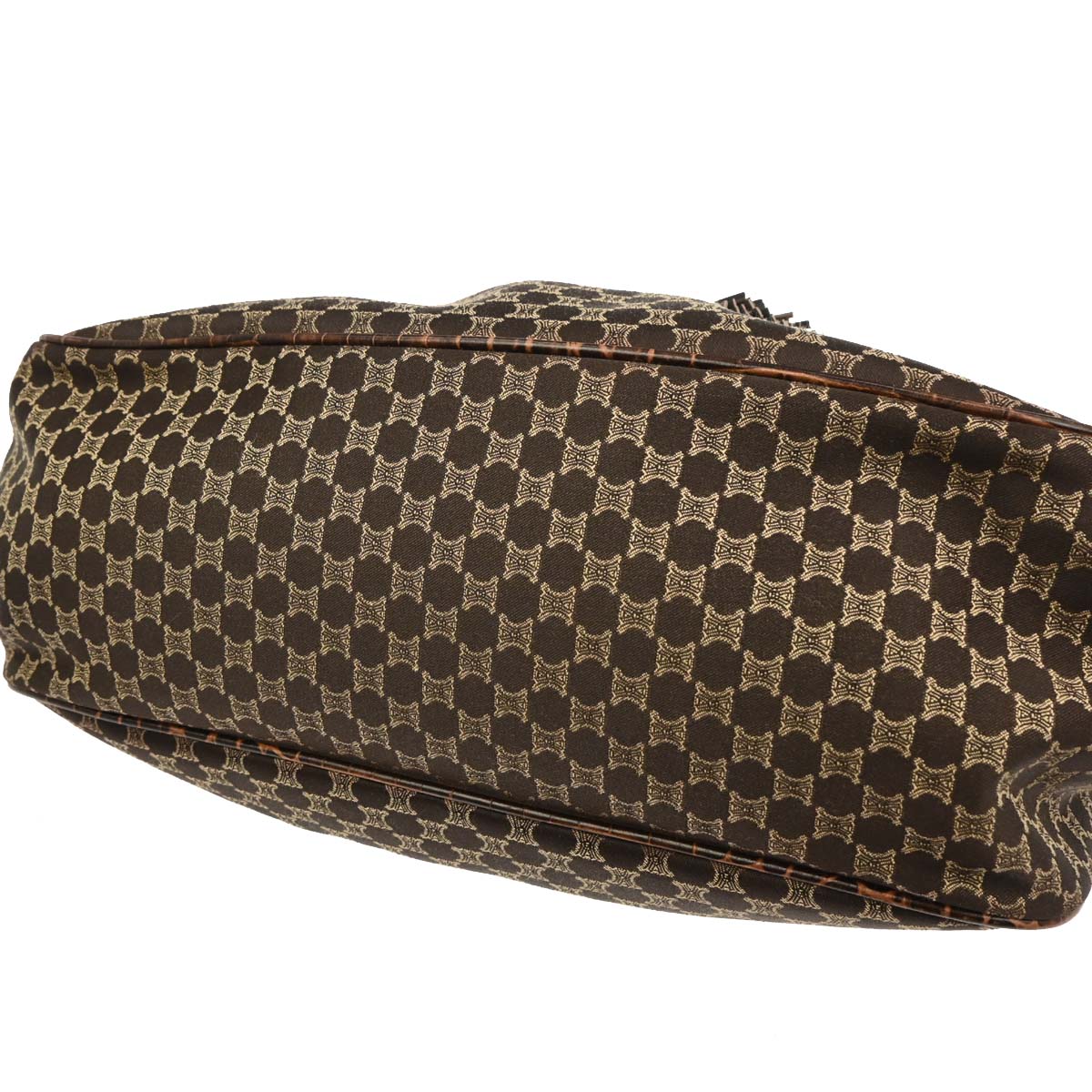 Celine * Brown Canvas Macadam Handbag