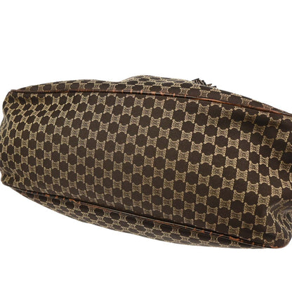 Celine * Brown Canvas Macadam Handbag