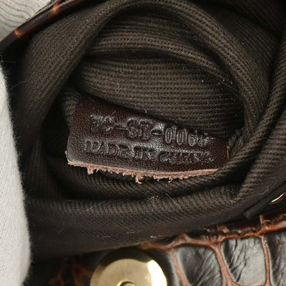 Celine * Brown Canvas Macadam Handbag