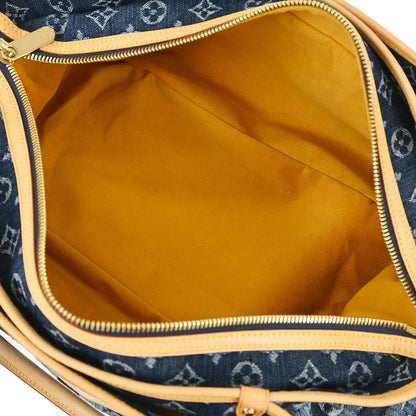 Louis Vuitton Blue Monogram Denim Cabas Raye GM 2way Tote M95336