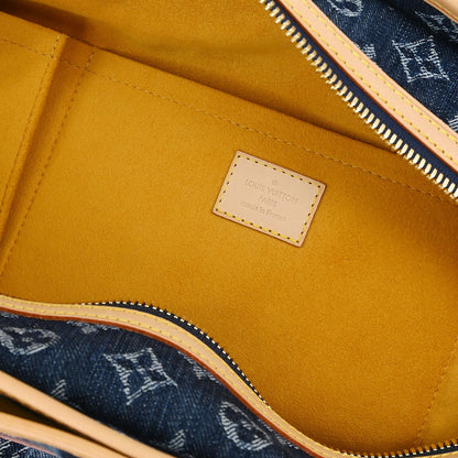 Louis Vuitton Blue Monogram Denim Cabas Raye GM 2way Tote M95336