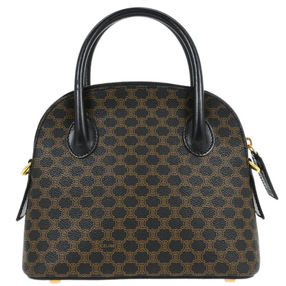Celine Black Macadam Handbag