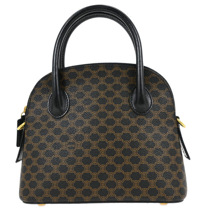 Celine Black Macadam Handbag
