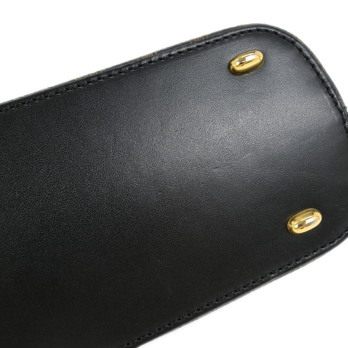 Celine Black Macadam Handbag