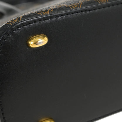 Celine Black Macadam Handbag