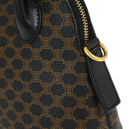 Celine Black Macadam Handbag