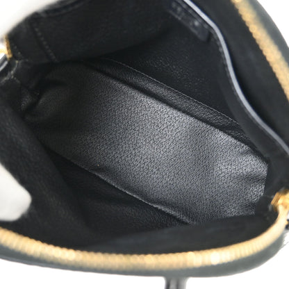 Celine Black Macadam Handbag