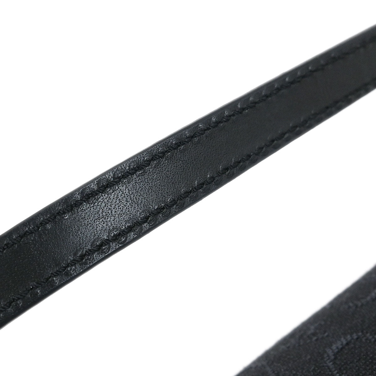 Celine Black C Macadam Handbag