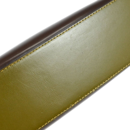 Salvatore Ferragamo Brown Gancini Shoulder Bag