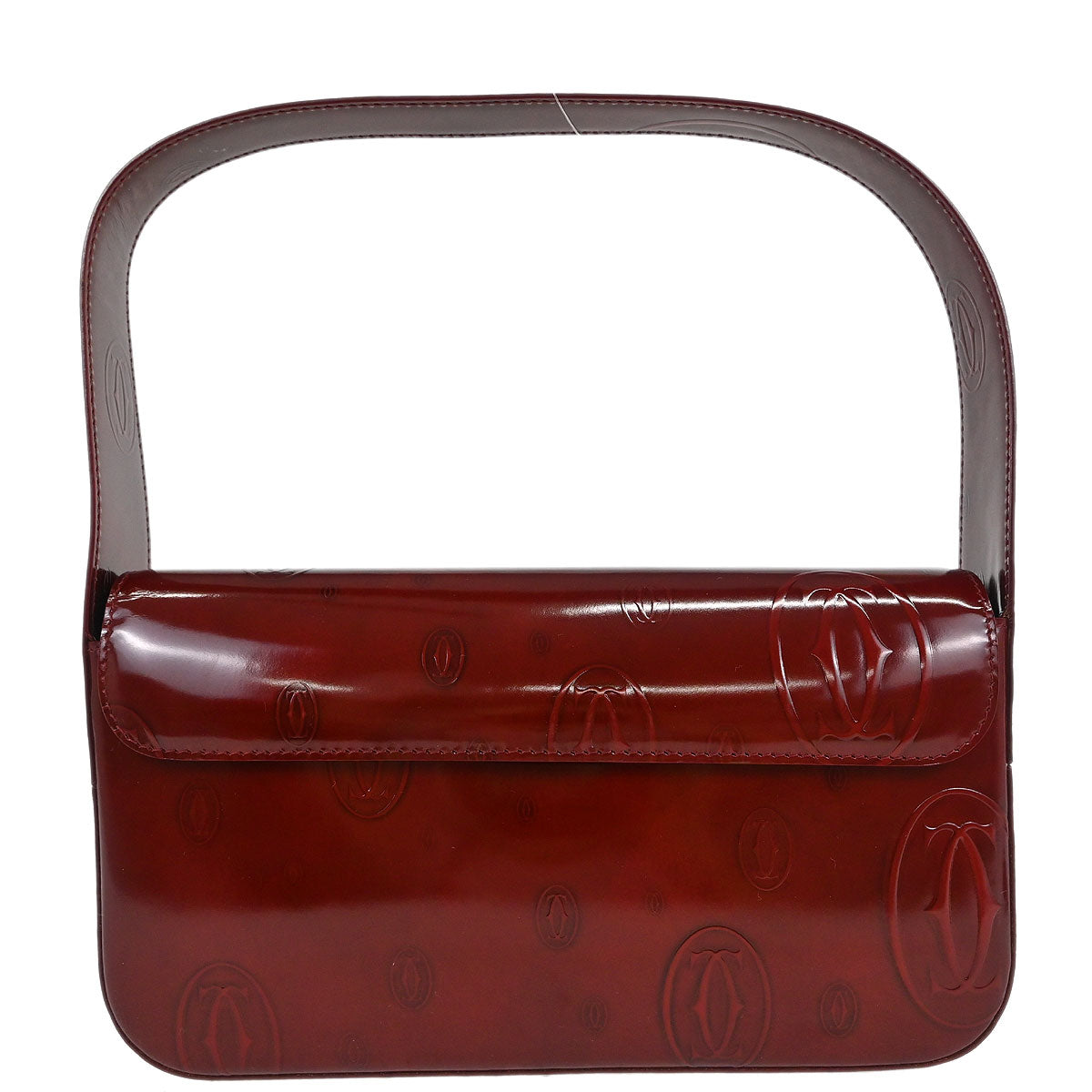Cartier Bordeaux Happy Birthday Handbag