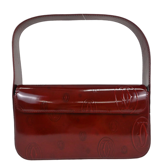 Cartier Bordeaux Happy Birthday Handbag