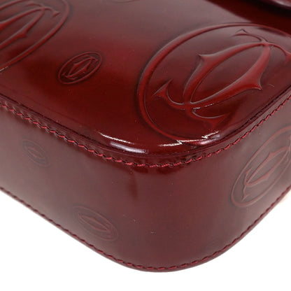 Cartier Bordeaux Happy Birthday Handbag