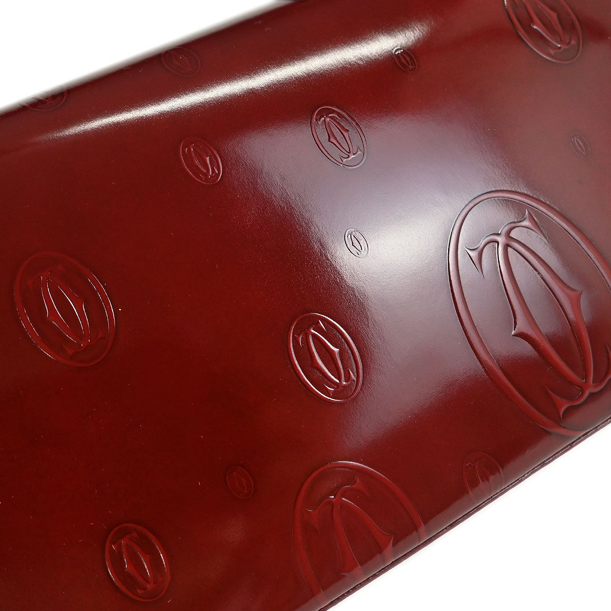 Cartier Bordeaux Happy Birthday Handbag