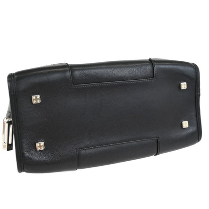 Loewe Black Leather Amazona 28 Handbag