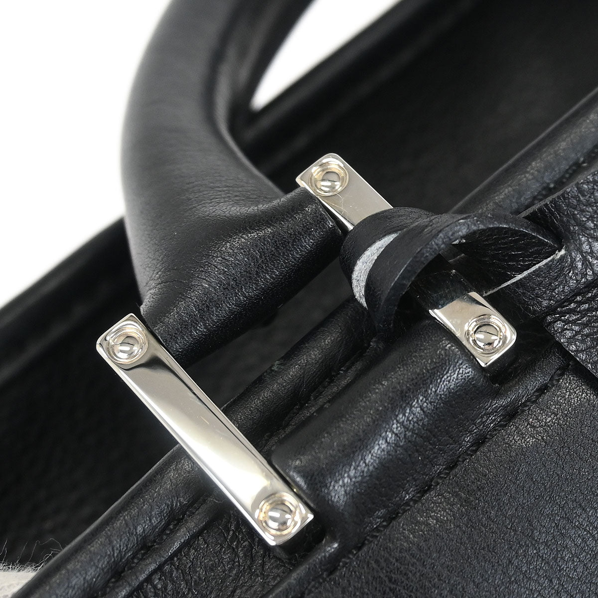 Loewe Black Leather Amazona 28 Handbag