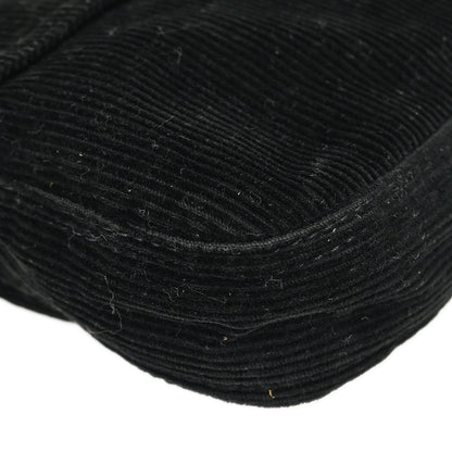 Fendi 2001 Corduroy Baguette Handbag