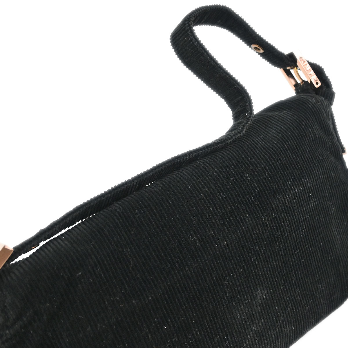 Fendi 2001 Corduroy Baguette Handbag