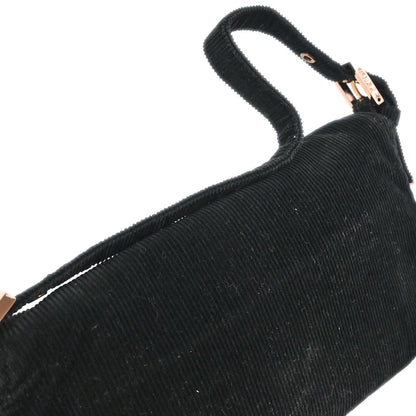 Fendi 2001 Corduroy Baguette Handbag