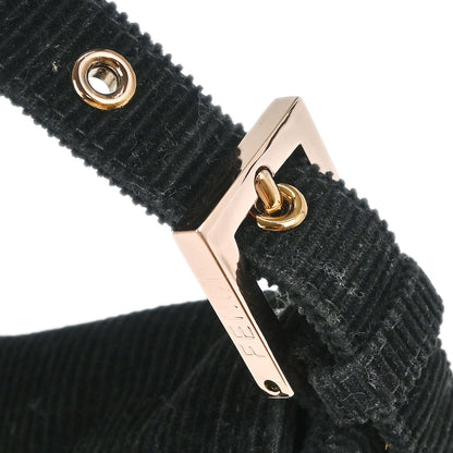 Fendi 2001 Corduroy Baguette Handbag