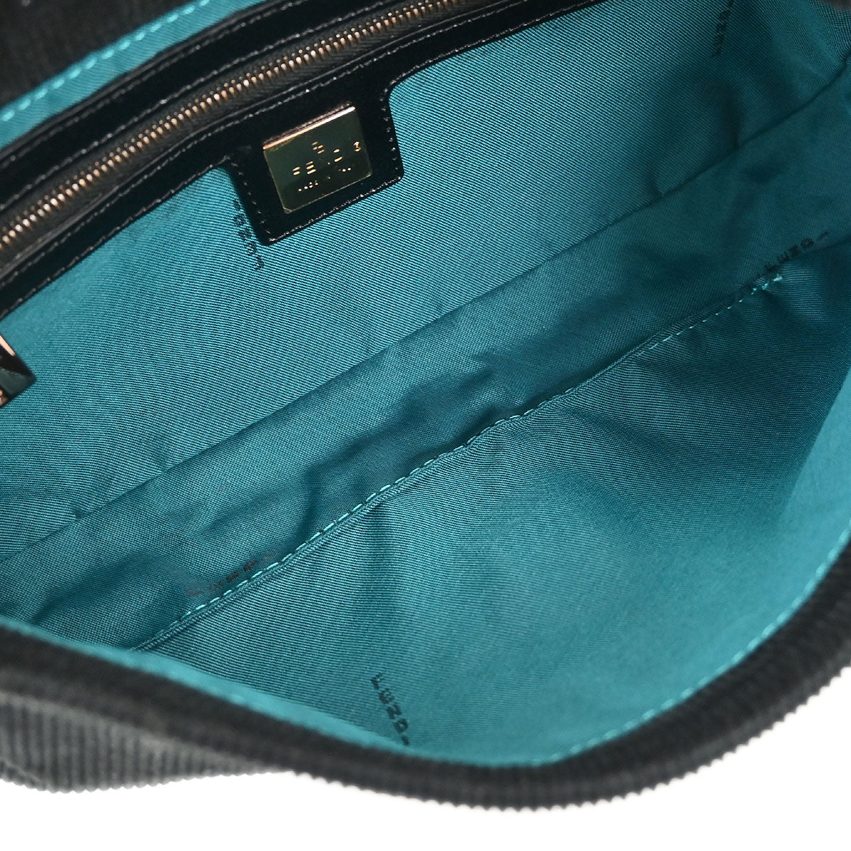 Fendi 2001 Corduroy Baguette Handbag