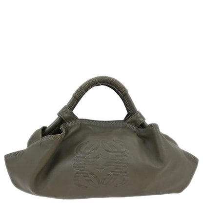 Loewe Gray Lambskin Nappa Aire Tote Bag
