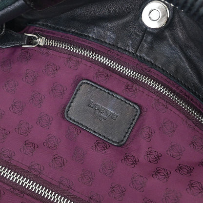 Loewe Black PVC Nappa Aire Tote Handbag