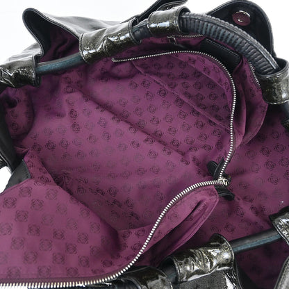 Loewe Black PVC Nappa Aire Tote Handbag