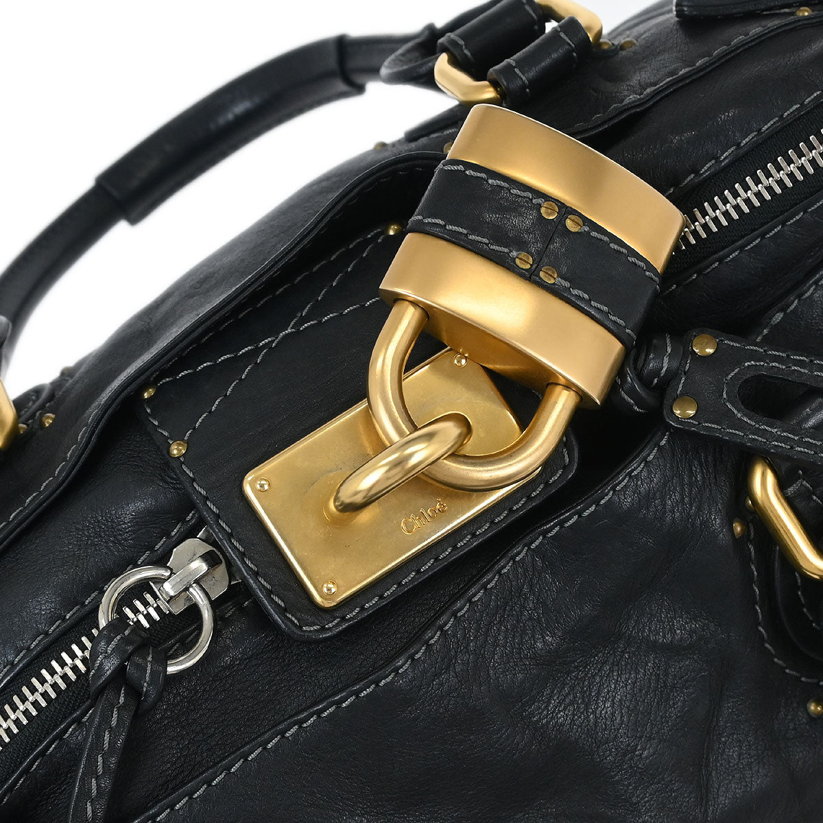 Chloe Black Paddington Handbag