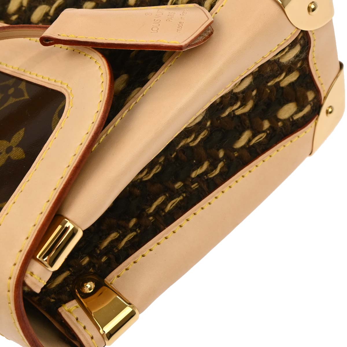 Louis Vuitton Tweed PVC Monogram Tweedy Handbag M92820