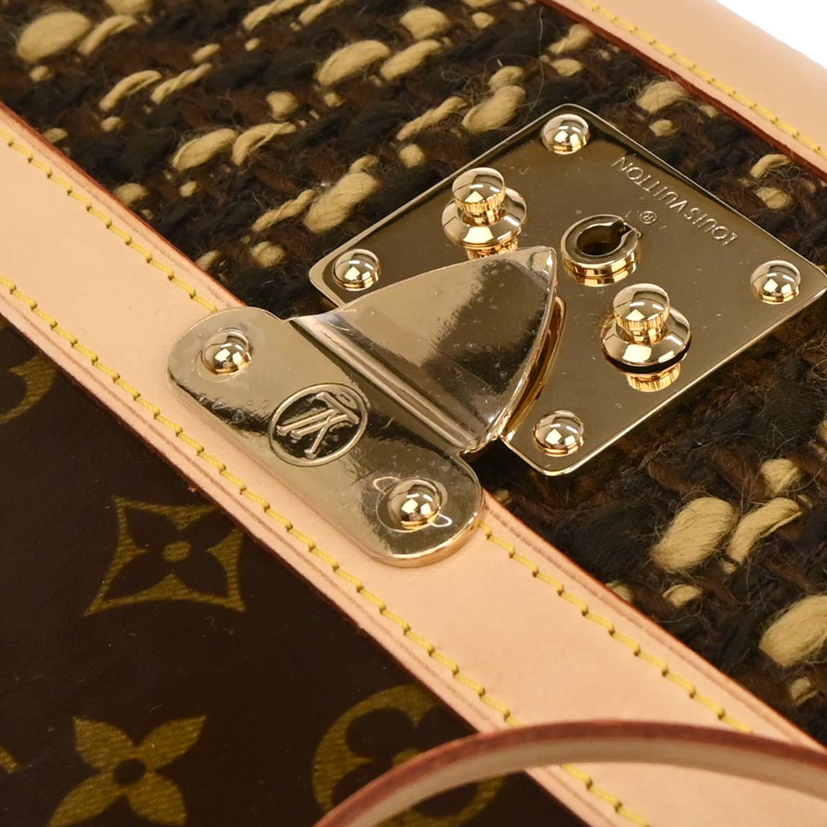 Louis Vuitton Tweed PVC Monogram Tweedy Handbag M92820