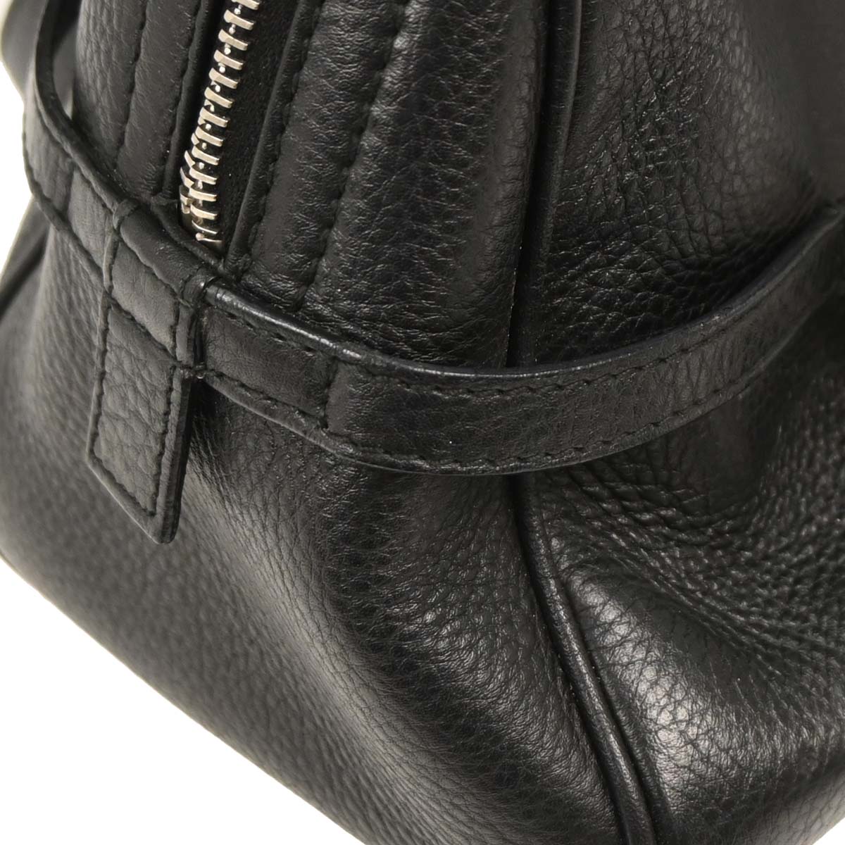 Christian Dior 2004 Leather Bowling Bag