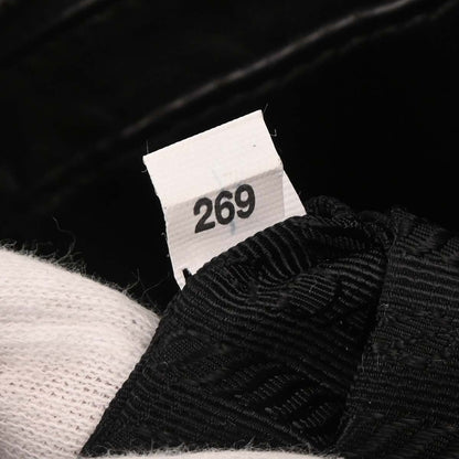 Prada Black Leather Briefcase 2way Shoulder Handbag