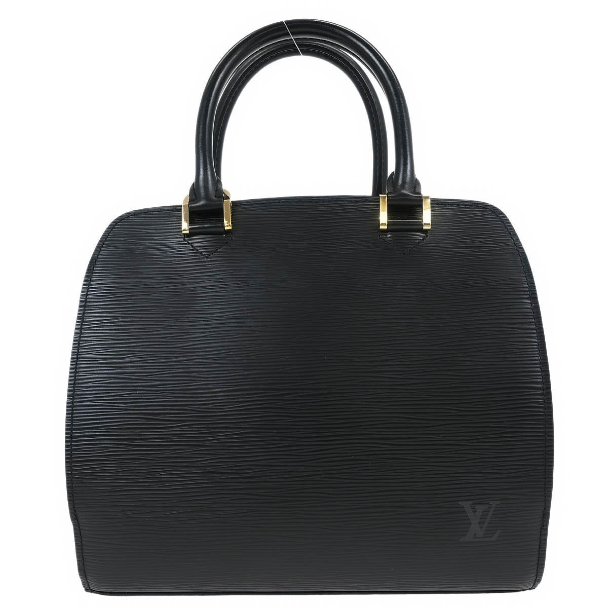 Louis Vuitton Black Epi Pont Neuf Handbag M52052