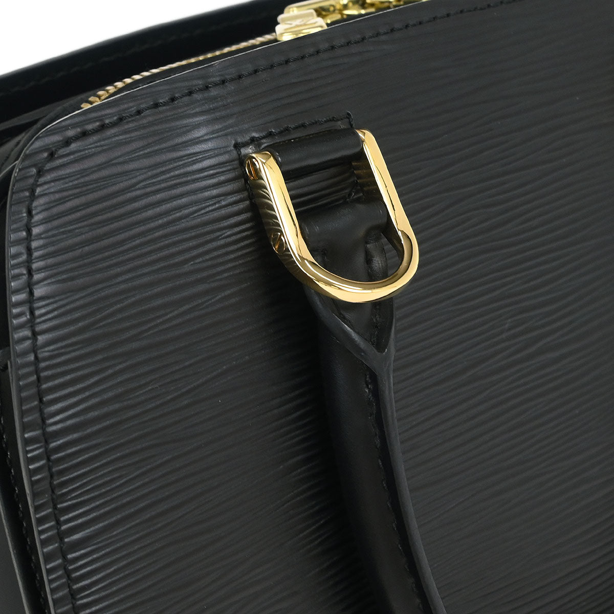 Louis Vuitton Black Epi Pont Neuf Handbag M52052