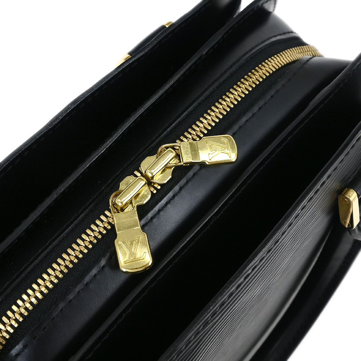 Louis Vuitton Black Epi Pont Neuf Handbag M52052