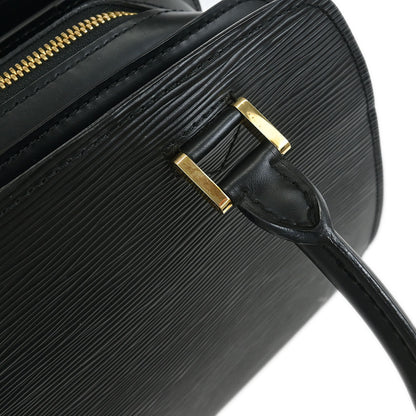 Louis Vuitton Black Epi Pont Neuf Handbag M52052