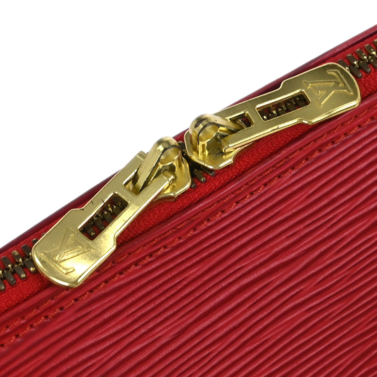 Louis Vuitton Red Epi Alma Handbag M52147